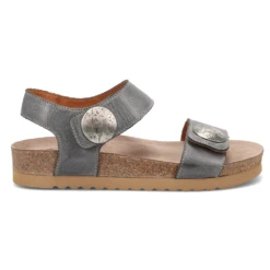 Taos Luckie Sandal Steel (Women's) -Fashion Shoe Sale Shop Stee 3