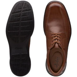Clarks Kempton Run Lace-Up Tan (Men's) -Fashion Shoe Sale Shop Tan 7 f4e7ae5a bfb7 43a3 ab8a 5ed462768ce7