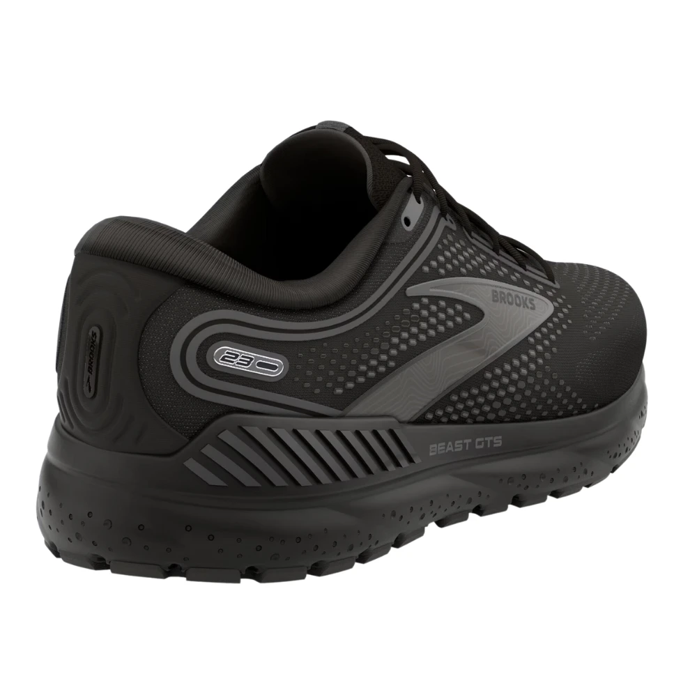 Brooks Beast GTS 23 Black/Ebony/Gunmetal Running Shoe (Men's) 6 Brooks Beast GTS 23 Black/Ebony/Gunmetal Running Shoe (Men's) - Image 4