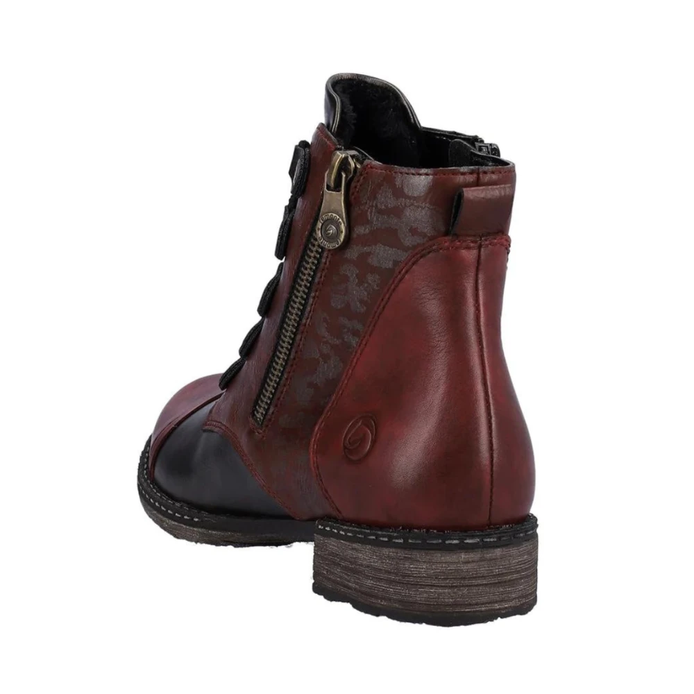 Remonte D4391 Chandra 91 Vino/Bronze Bootie (Women's) 5 Remonte D4391 Chandra 91 Vino/Bronze Bootie (Women's) - Image 3