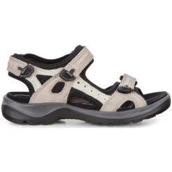 Ecco Yucatan Sandal Atmosphere/Ice Black (Women's) -Fashion Shoe Sale Shop atmos 3