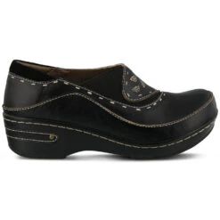 Spring Step Burbank Black Leather (Women's) -Fashion Shoe Sale Shop black 3 2ce2a3b2 1199 4d59 acb8 067bf1a32f80