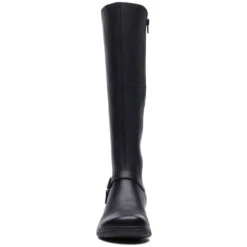 Clarks Cheyn Lindie Boot Black Leather (Women's) -Fashion Shoe Sale Shop black 4 4dd6e7b1 8911 4580 9f36 6287926e01e9