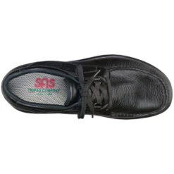 SAS Bout Time Black Leather (Men's) -Fashion Shoe Sale Shop black 6 929b0f40 2672 4005 85ee f7ffa7f12eed