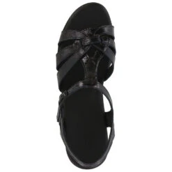 SAS Aurora Sandal Carbon Black Leather (Women's) -Fashion Shoe Sale Shop black 6 98662b23 5cae 4665 a89e 3340f0a3e7c0