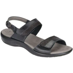 Featured Products 11 SAS Nudu Sandal Black Midnight Leather (Women's)