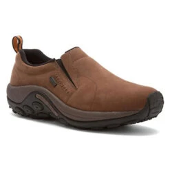 Fashion Shoe Sale Shop 23 Merrell Jungle MOC Waterproof Brown Nubuck (Men's)
