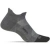 Feetures Elite Max Cushion No Show Tab Socks Grey 2 Feetures Elite Max Cushion No Show Tab Socks Grey -Fashion Shoe Sale Shop grey