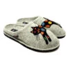 Haflinger Sassy Slipper Silver Grey (Women's) -Fashion Shoe Sale Shop gry cat