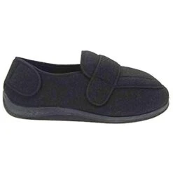 Foamtreads Physician Extra Wide Slipper Black (Men's) -Fashion Shoe Sale Shop physician 3