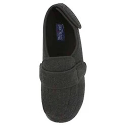 Foamtreads Physician Extra Wide Slipper Black (Men's) -Fashion Shoe Sale Shop physician 6