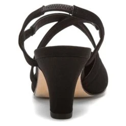 Walking Cradles Caliente Heel Black Micro (Women's) -Fashion Shoe Sale Shop pic3 72f0432b e59e 4c7d a75c b7a654657908