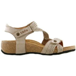 Taos Trulie Sandal Stone Leather (Women's) -Fashion Shoe Sale Shop stone 3 9c66c8c9 4769 4dff 8698 a485d98aa6d4
