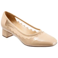 Trotters Lark Heel Nude Patent (Women's)