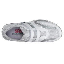 SAS TMV Silver Mesh/Velcro (Women's) -Fashion Shoe Sale Shop tmv 3